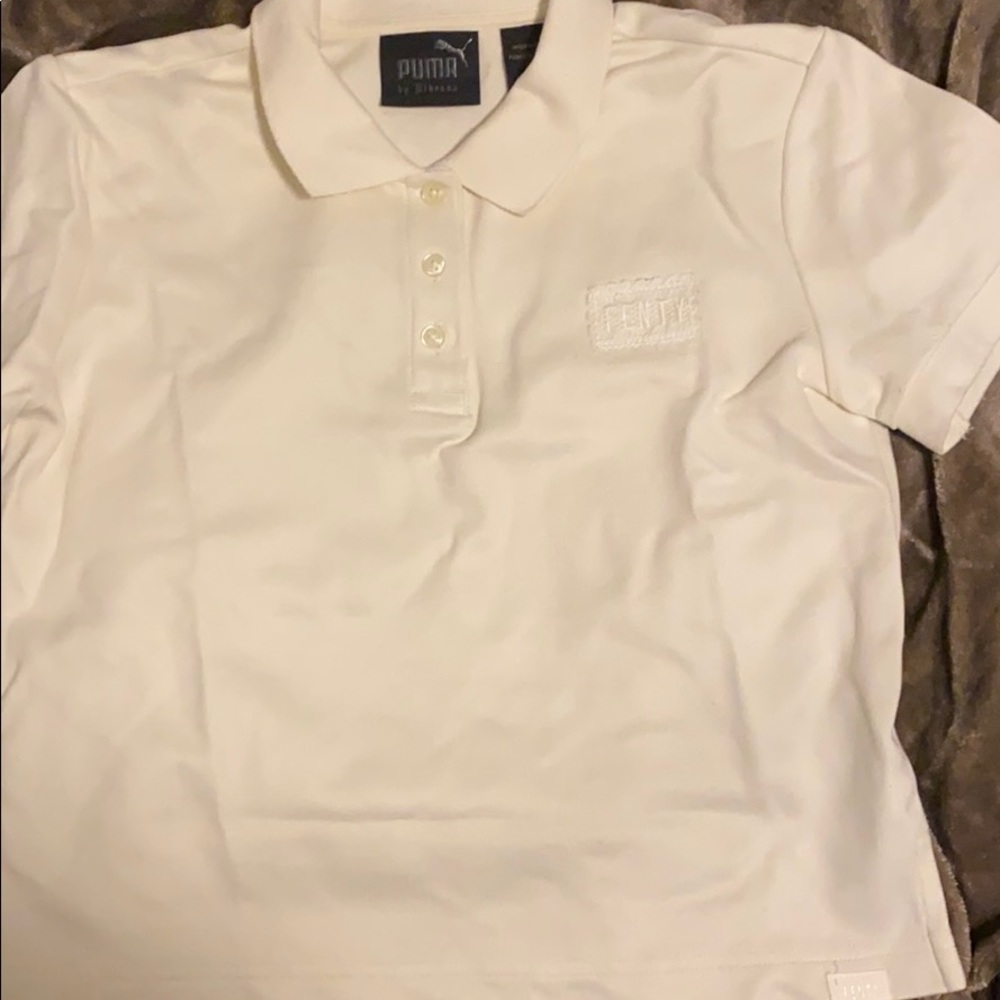 Polo crop top